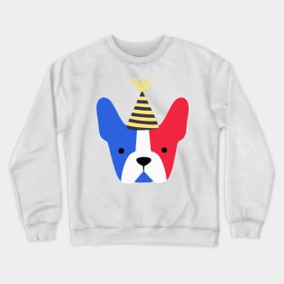 French Bulldog Birthday Dog Owner Frenchie Men Women France Crewneck Sweatshirt